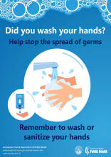 Hand Washing Poster