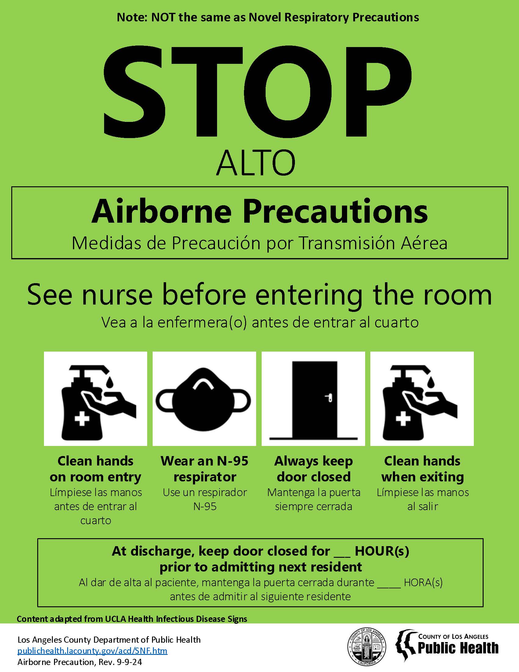 Airborne Precautions