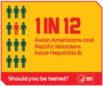 1 in 12 Asian Americans and Pacific Islanders have Hepatitis B.  Should you be tested?