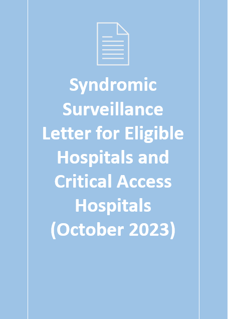 Syndromic Surveillance for Hospitals