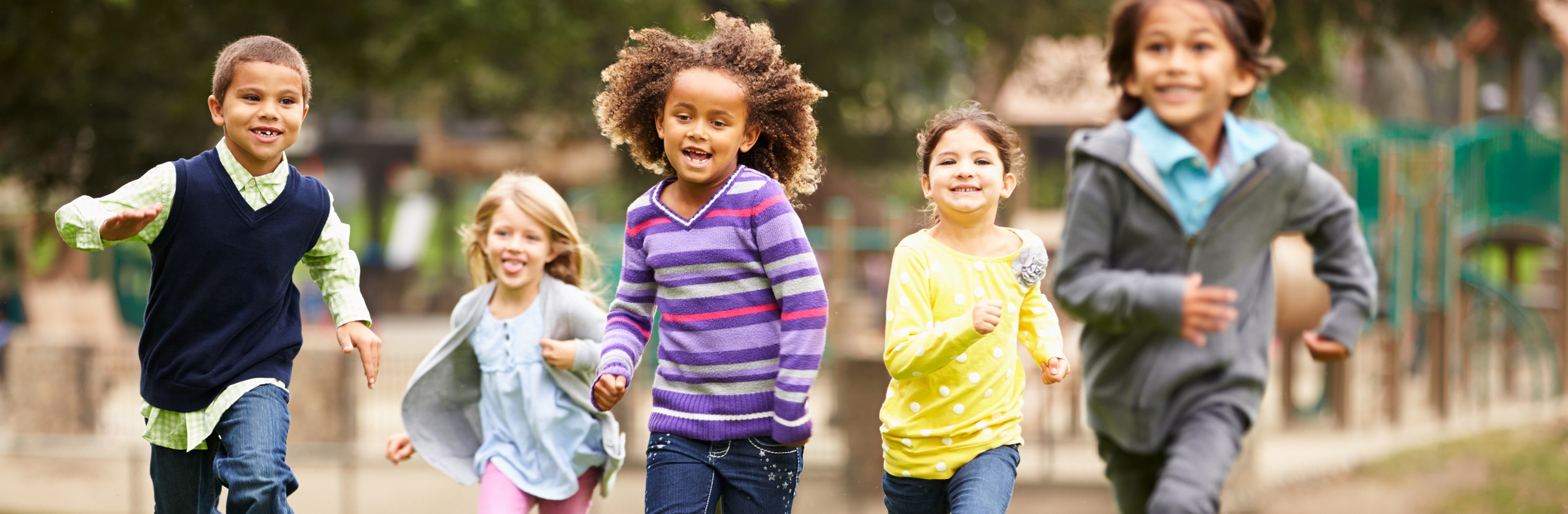Children Running