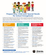 Prepare your Child with Special Needs for School Emergencies