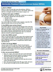 MRSA Frequently Asked Questions