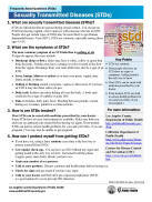 Frequently Asked Questions about STDs