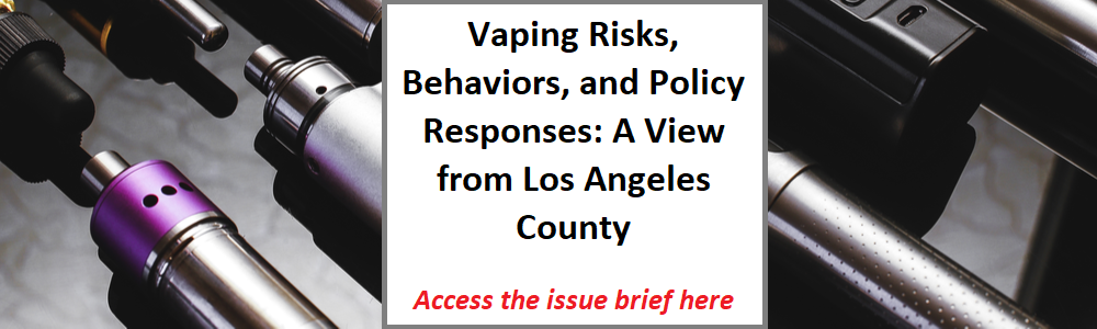 Issue brief on vaping