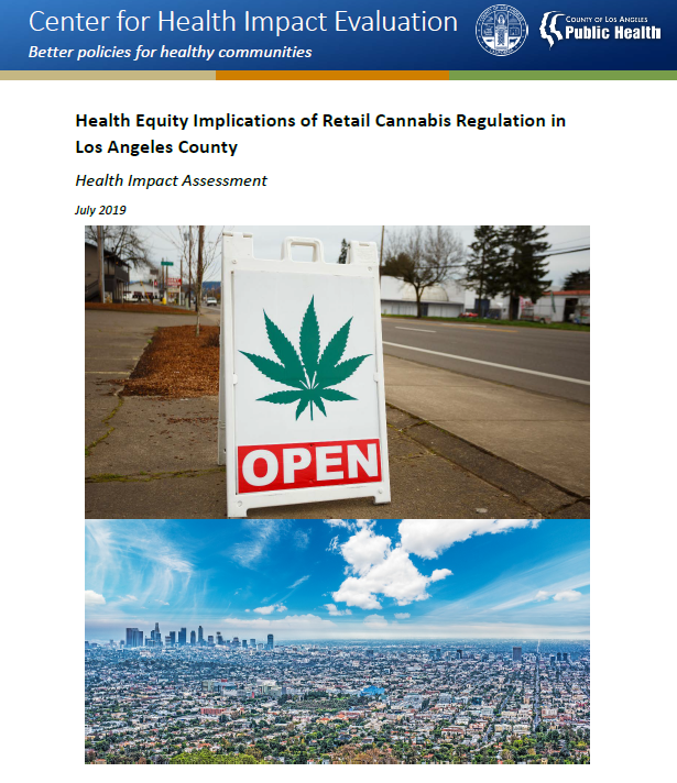 Front page of HIA report
