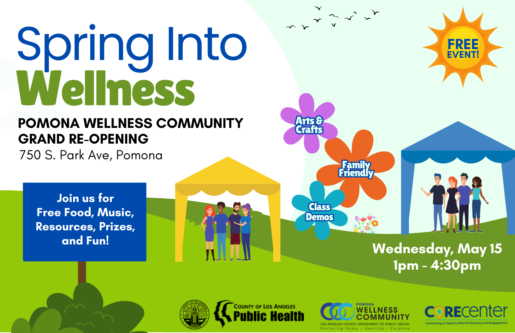 Pomona Wellness Community Grand Re-Opening