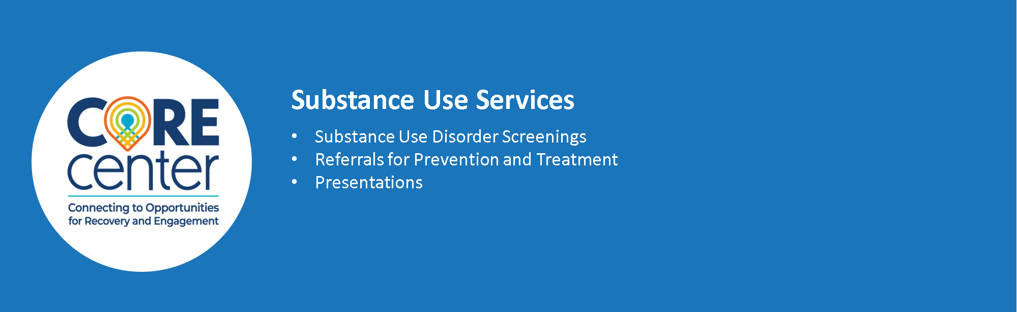 Substance Use Services