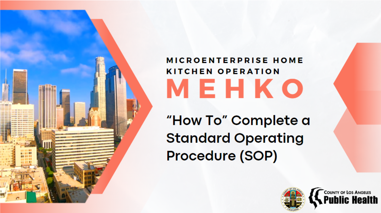 “How-to” Complete a Standard Operating Procedures (SOP) - VIDEO