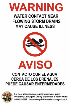 WARNING sign with the WHITE background