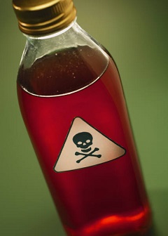 poison in a bottle