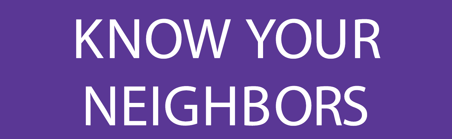 Know Your Neighbors link