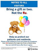 Flu Prevention Flyer for Hospitals and Skilled Nursing Faciltiies