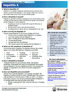 Hepatitis A Frequently Asked Questions
