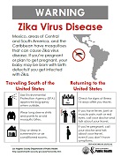 Zika Travel Flyer