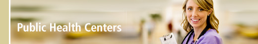 Public Health Centers Banner