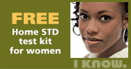 Free Home STD test kit for women
