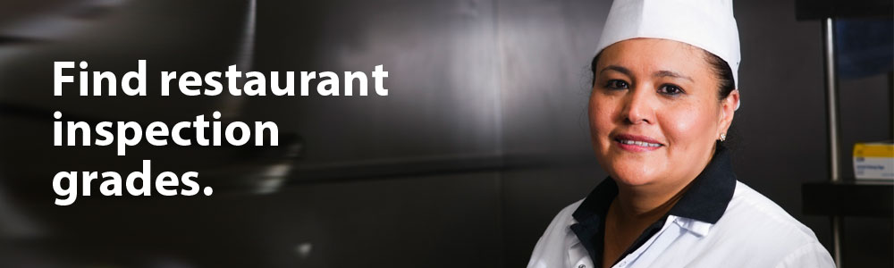 Find restaurant inspection grades