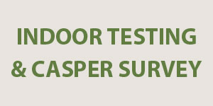 Indoor Testing and Casper Survey