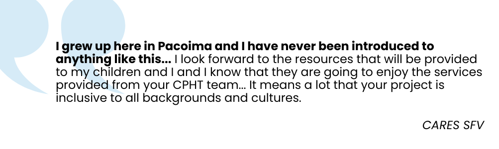 Community Public Health Teams Quote from Partner