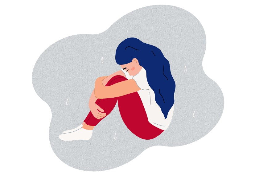 stress sign illustration