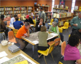 Culver City residents discuss potential bicycle facilities in their city.