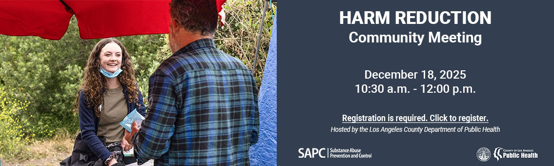 Harm Reduction Meeting